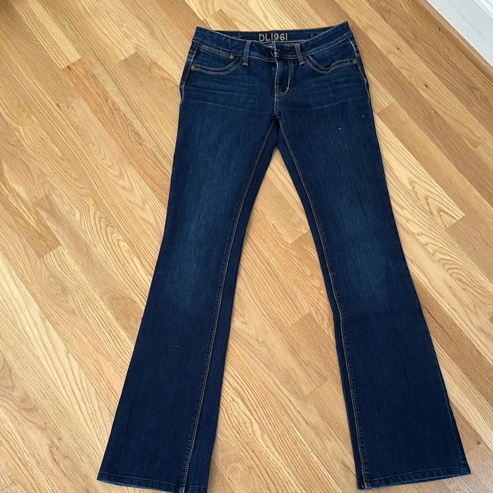 DL1961 Blue Boot Cut Jeans Classic Style